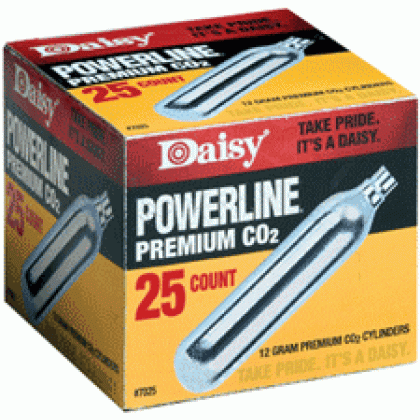 DAISY CO2 CARTRIDGES 12-GRAMS
