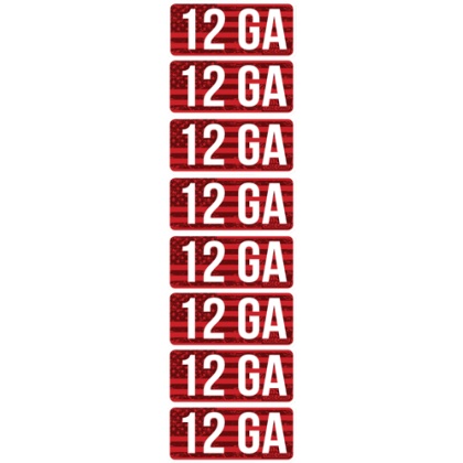 MTM AMMO CALIBER LABELS 12GA