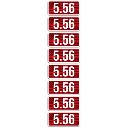 MTM AMMO CALIBER LABELS 5.56